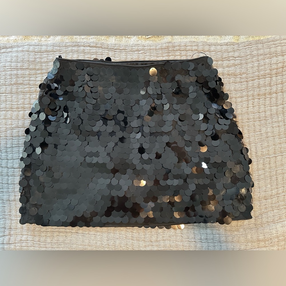 VICI: Spencer Paillette Sequin Mini Skirt